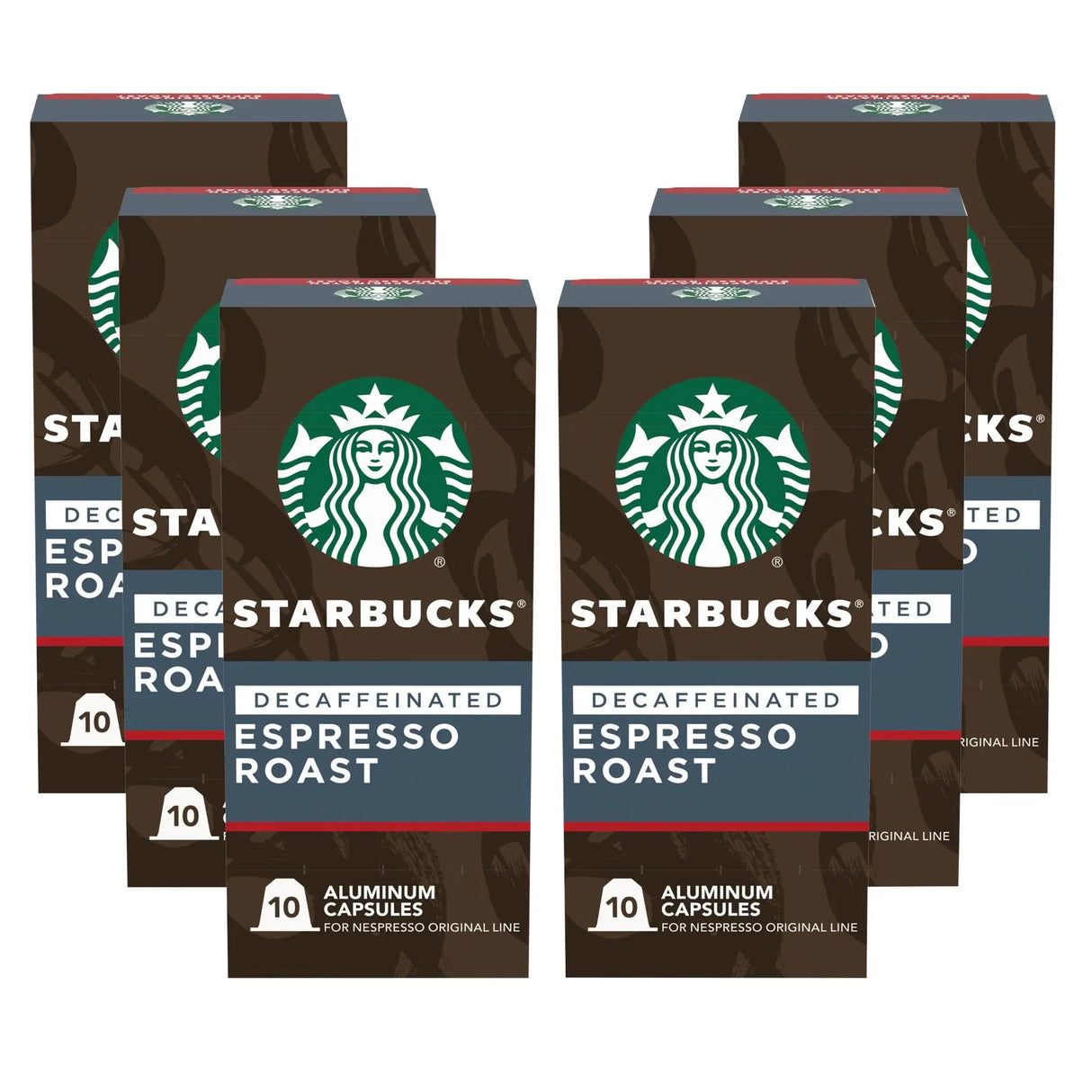 Starbucks Decaf Espresso Roast Pods (60-Pack) | Bold Flavor, No Caffeine Starbucks