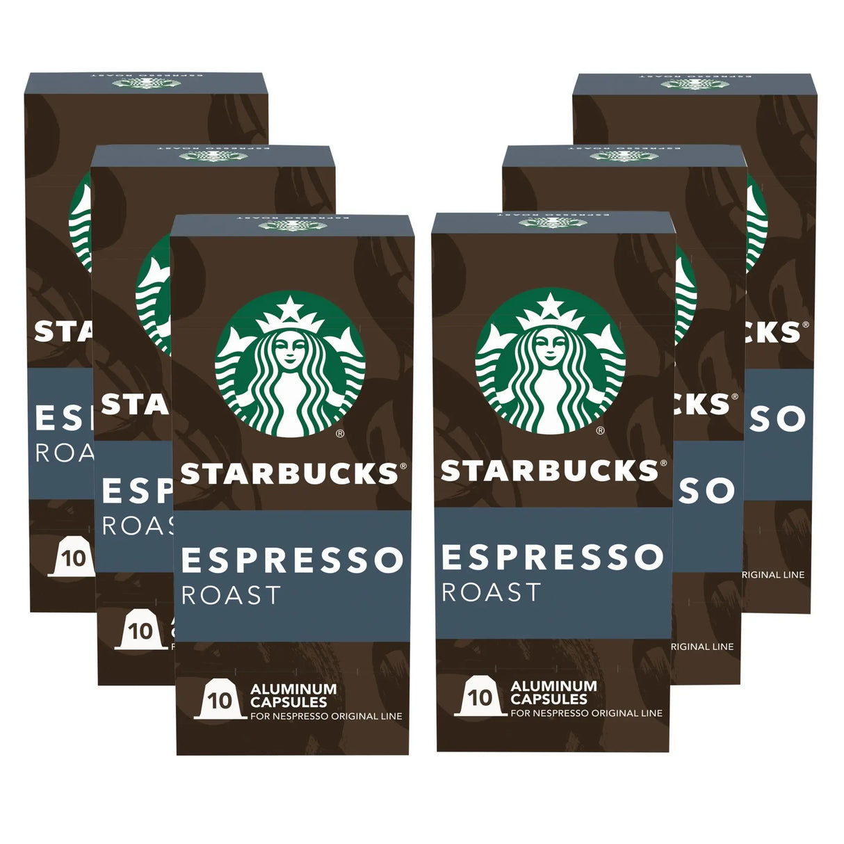 Starbucks Espresso Roast Capsules (60-Pack) | Bold Dark Espresso Flavor Starbucks