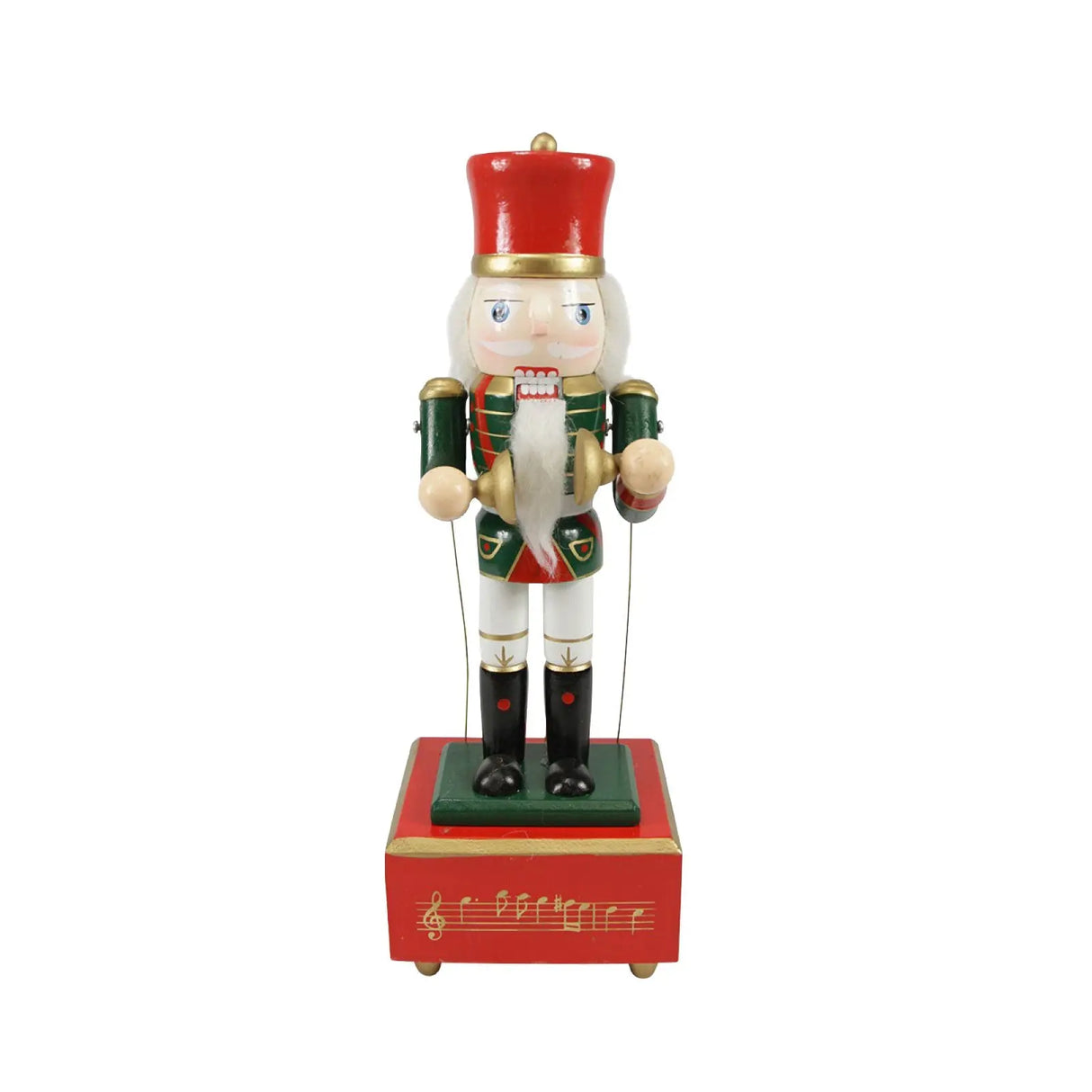 Northlight Musical Nutcracker (12", Green) | Animated Holiday Table Décor Northlight