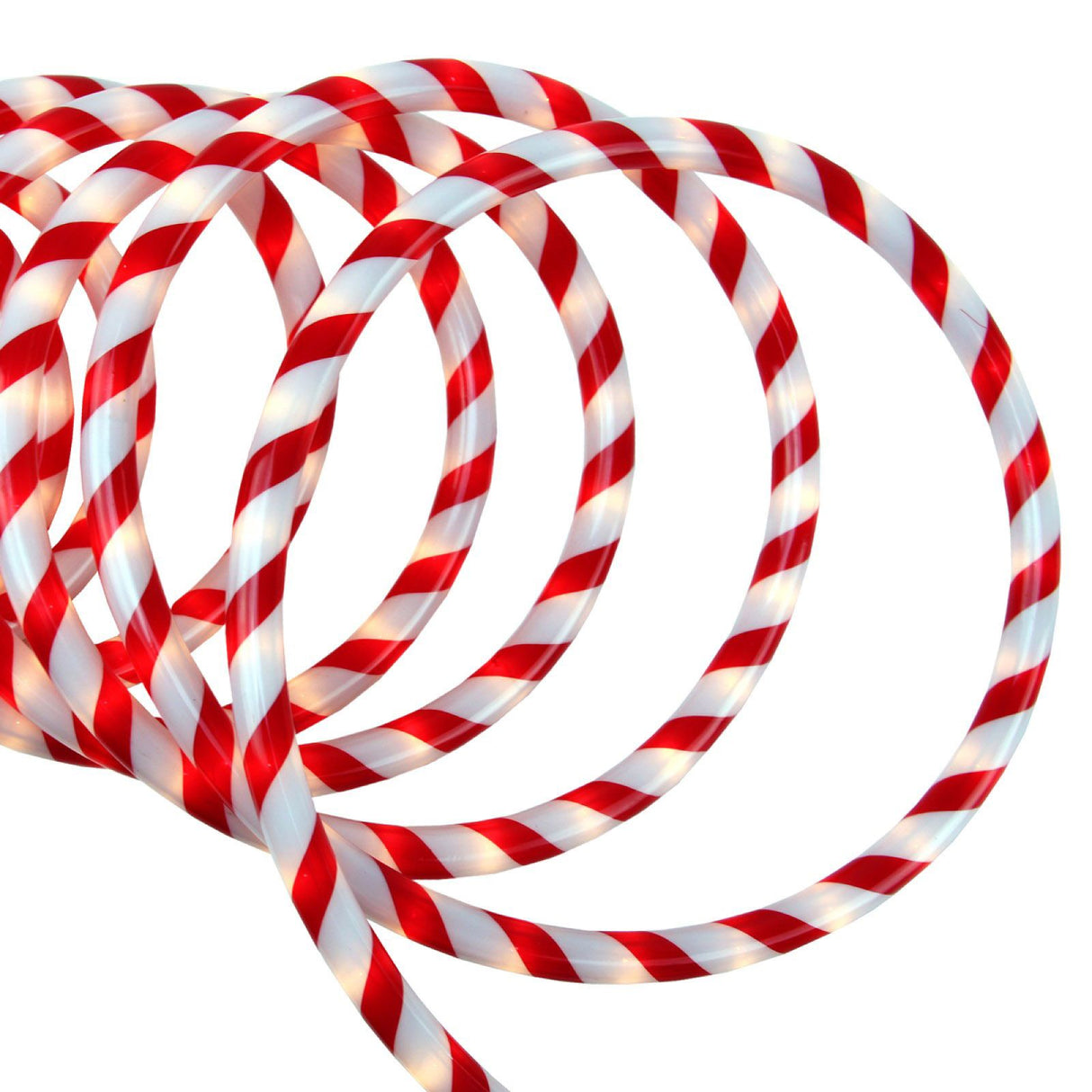 Northlight Striped Candy Cane Rope Light