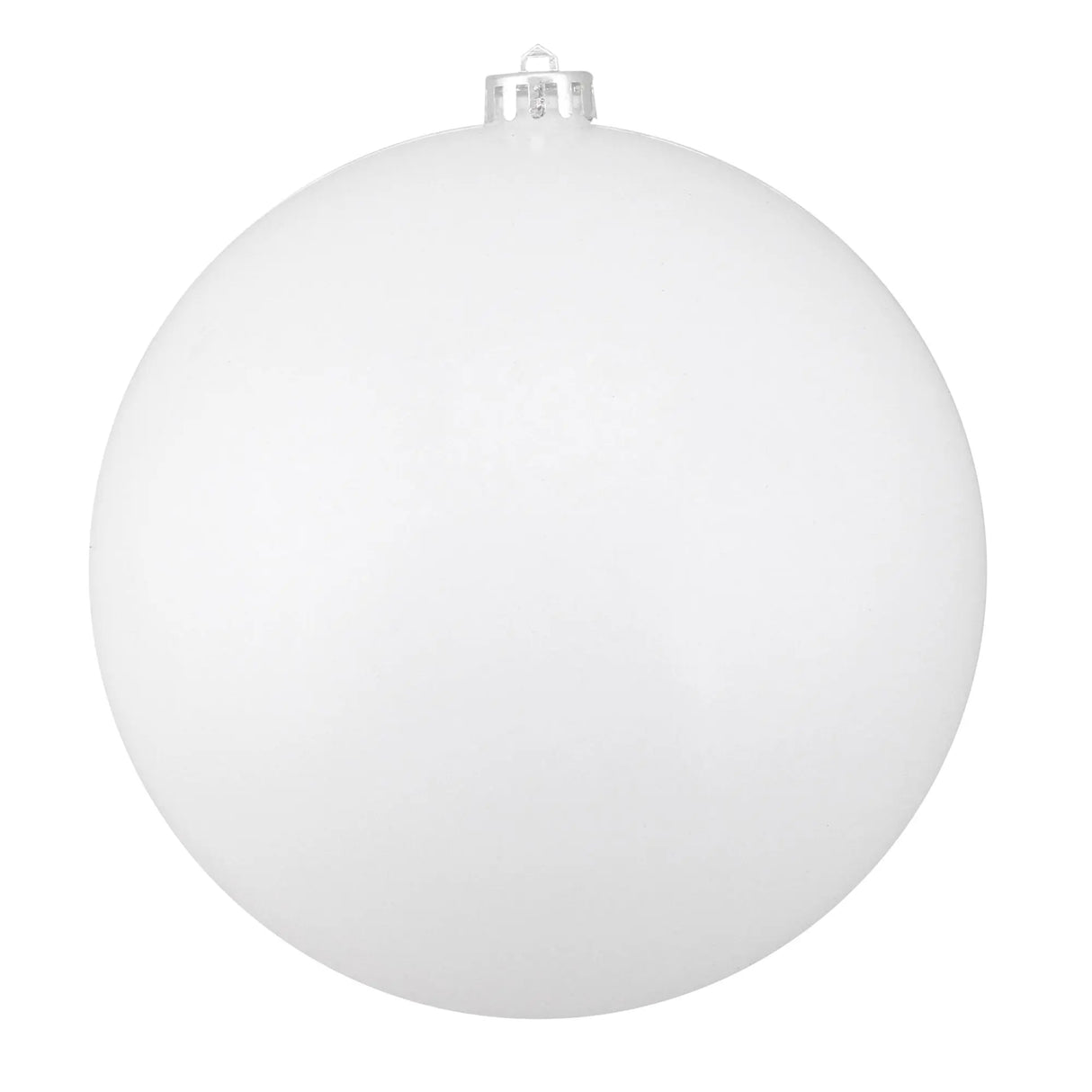 Northlight Shatterproof Christmas Ornaments (8", 32 ct) | Shiny, White Holiday Décor Northlight