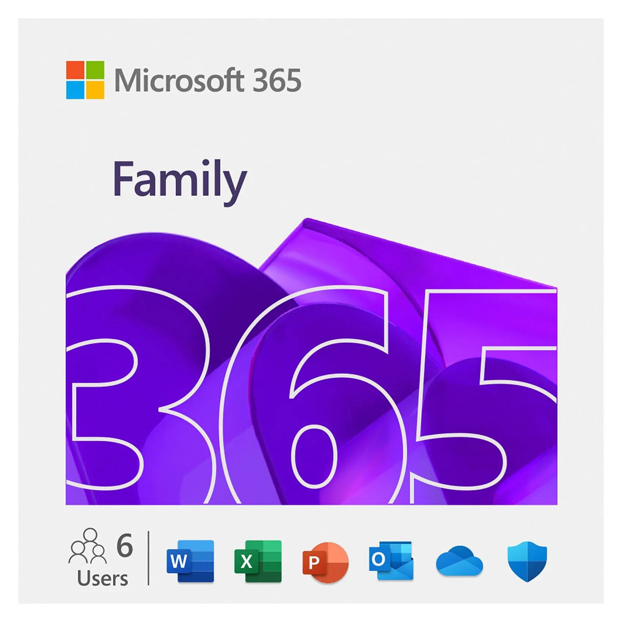 Microsoft 365 Family (2021) | Office Apps for 6 Users Microsoft