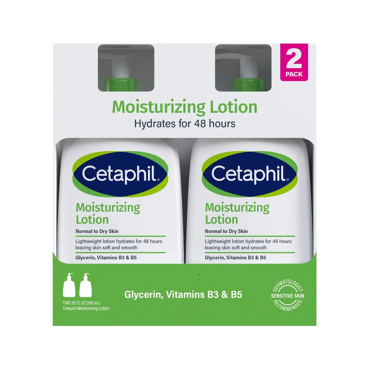 Cetaphil Moisturizing Lotion (Fragrance-Free) | Hydrating & Non-Comedogenic Skin Care Cetaphil