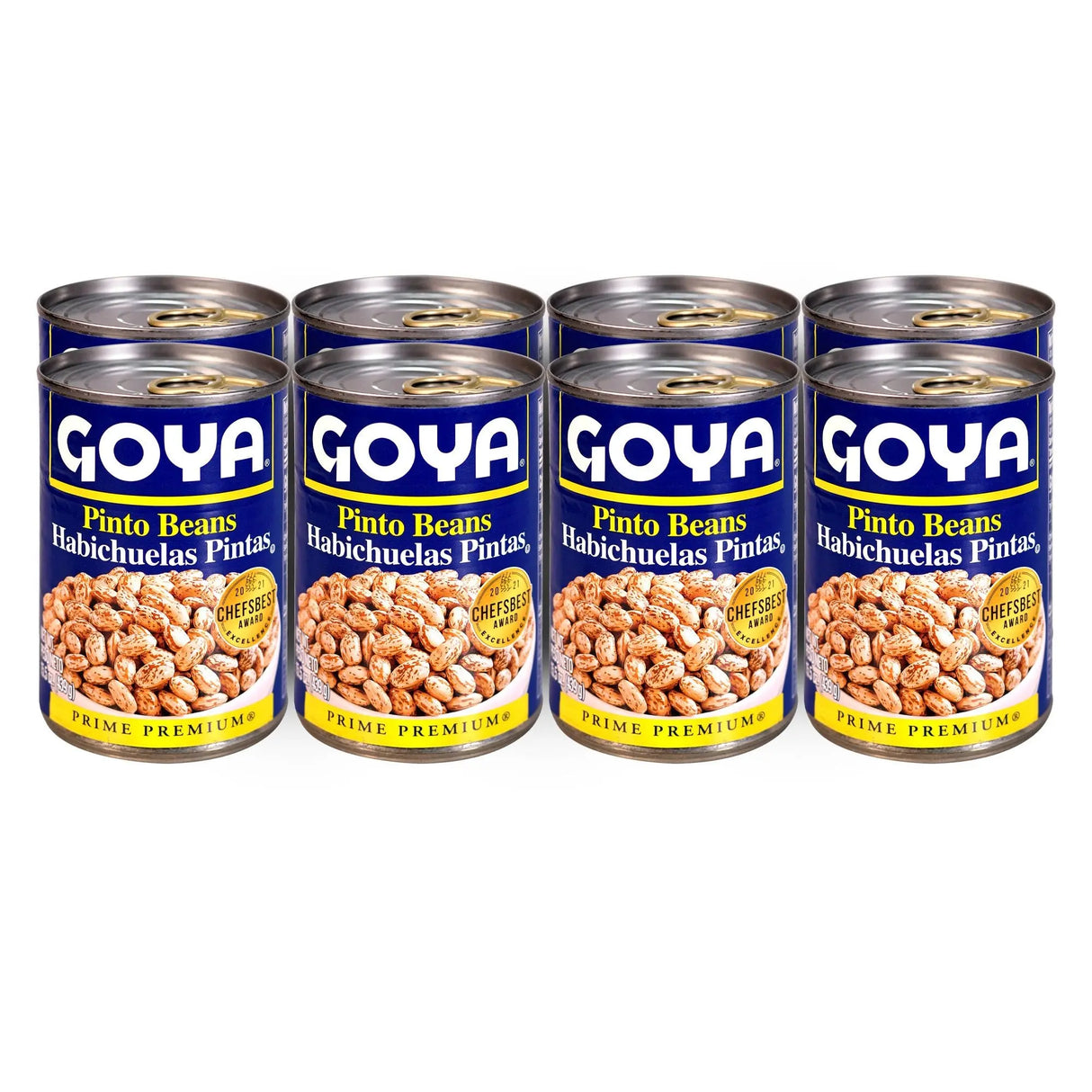Goya Pinto Beans (8-Pack, 15.5 oz Each) | Creamy Latin-Style Staple Goya