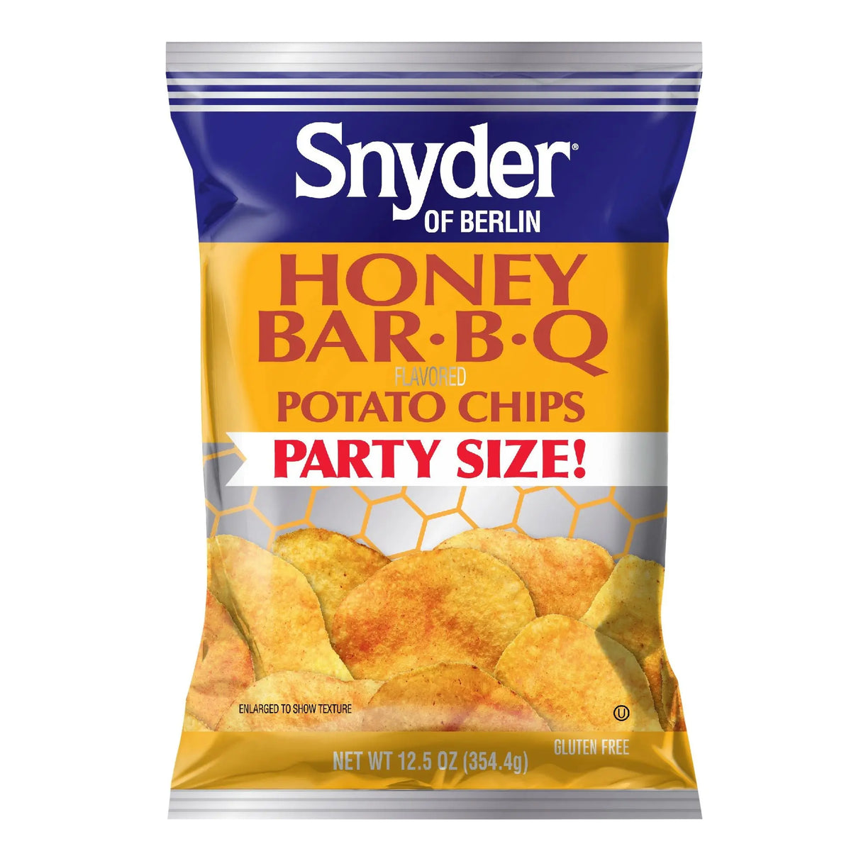 Snyder of Berlin Honey BBQ Chips (12.5 oz) | Sweet & Smoky Flavor Snyder's of Berlin