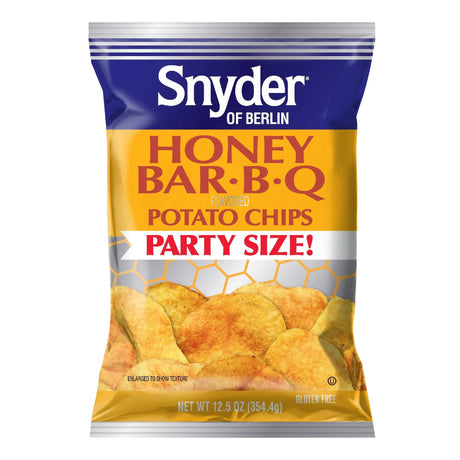 Snyder of Berlin Honey BBQ Chips (12.5 oz) | Sweet & Smoky Flavor Snyder's of Berlin