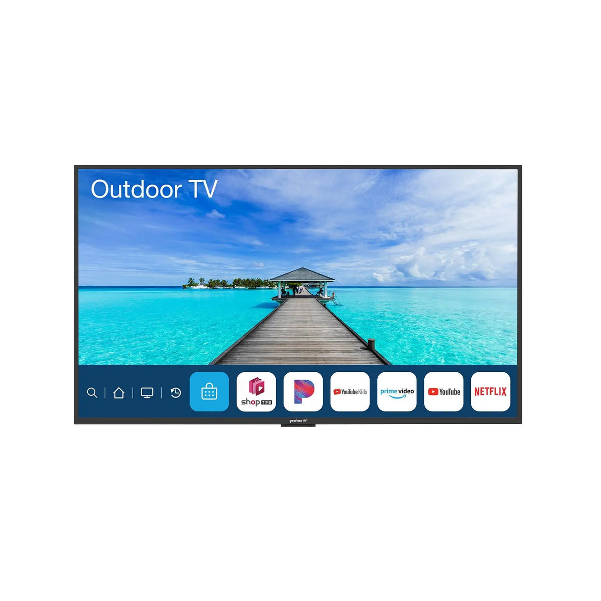 Peerless-AV 55" Neptune Outdoor Smart TV | 4K HDR with Tilt Mount & 5-Year Protection Neptune