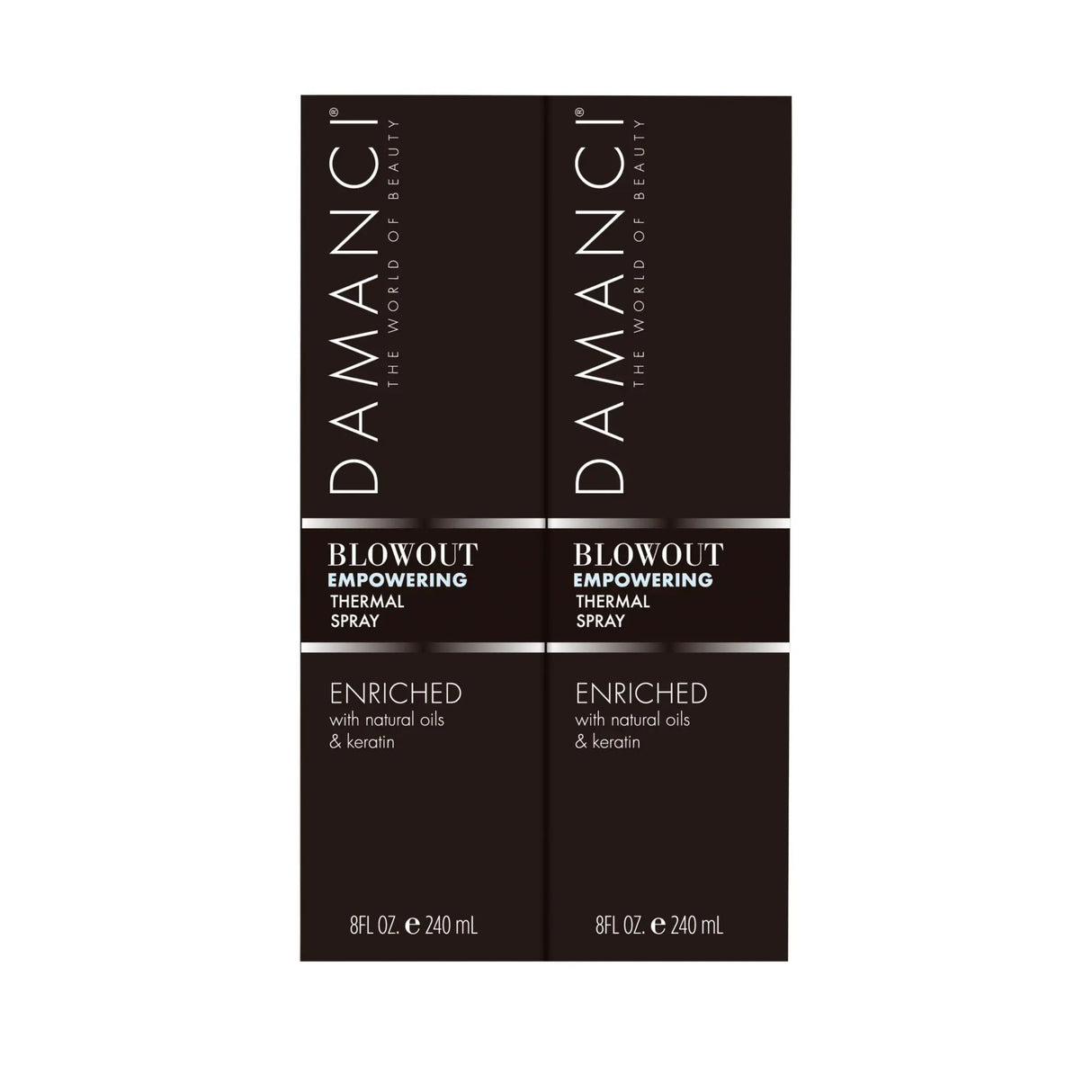 Damanci Empowering Blowout Spray (2-Pack, 8 oz Each) | Salon-Quality Volume & Shine DAMANCI