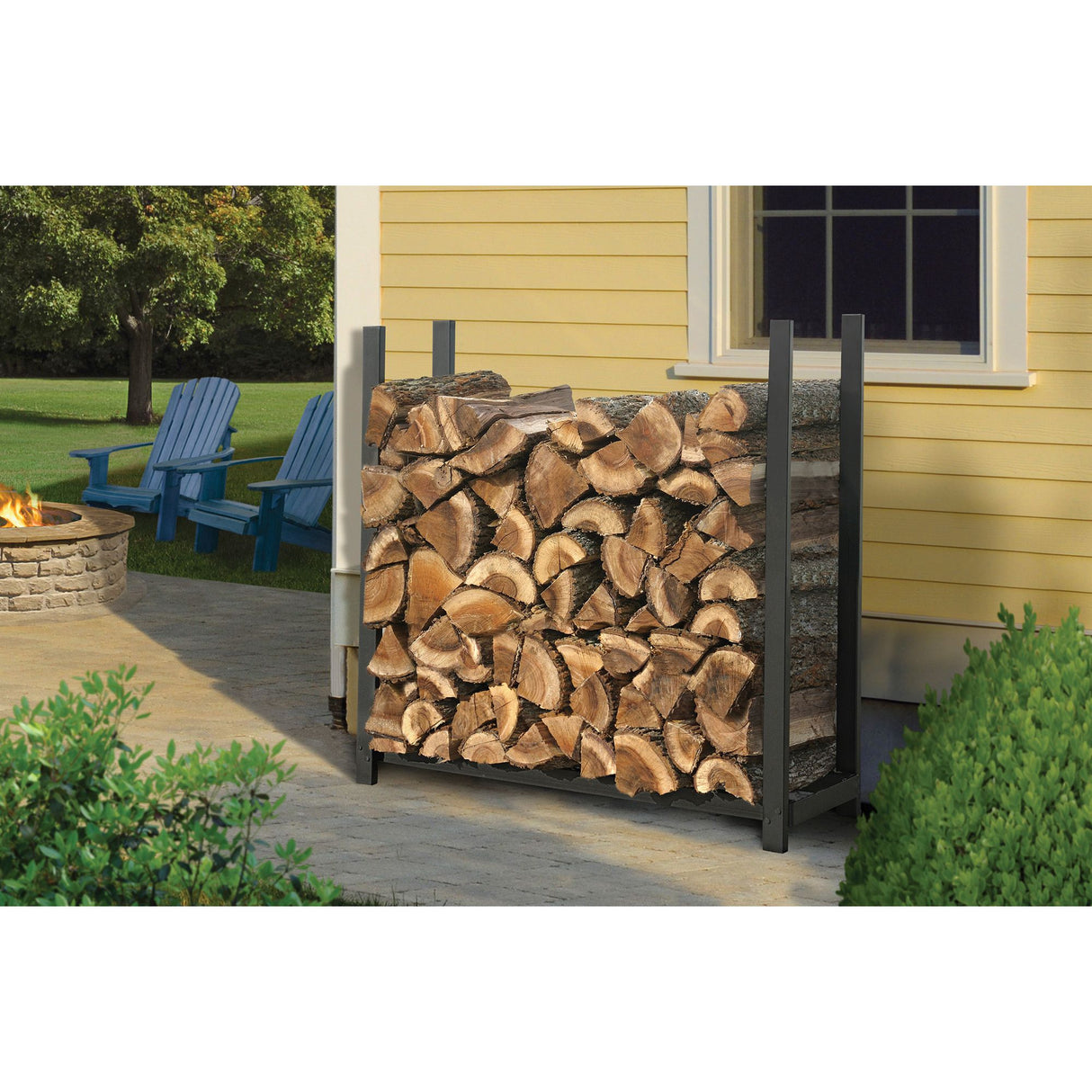 ShelterLogic 4ft firewood rack