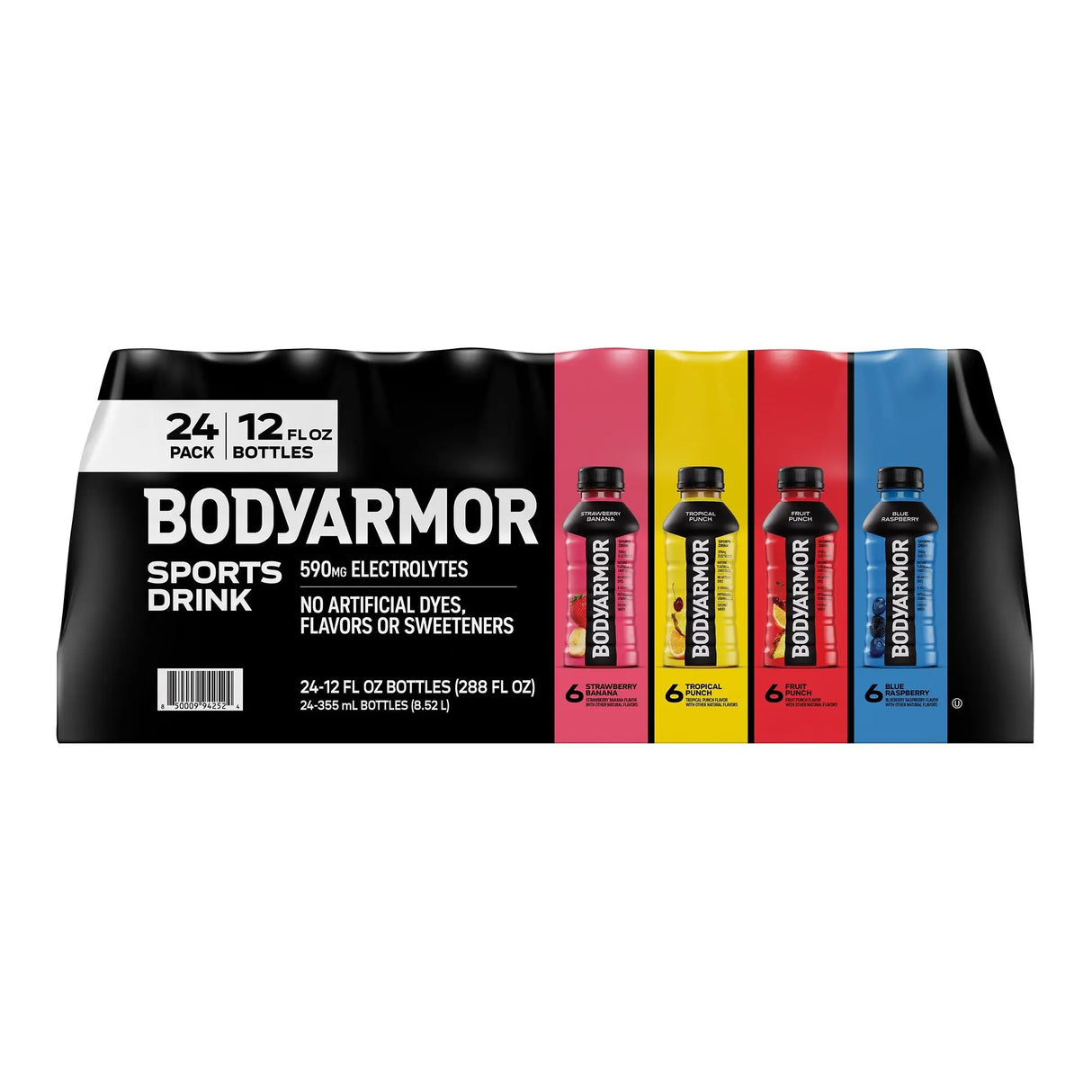 BODYARMOR BASE Sports Variety Pack (24-Pack) | Electrolyte-Rich Hydration BODYARMOR
