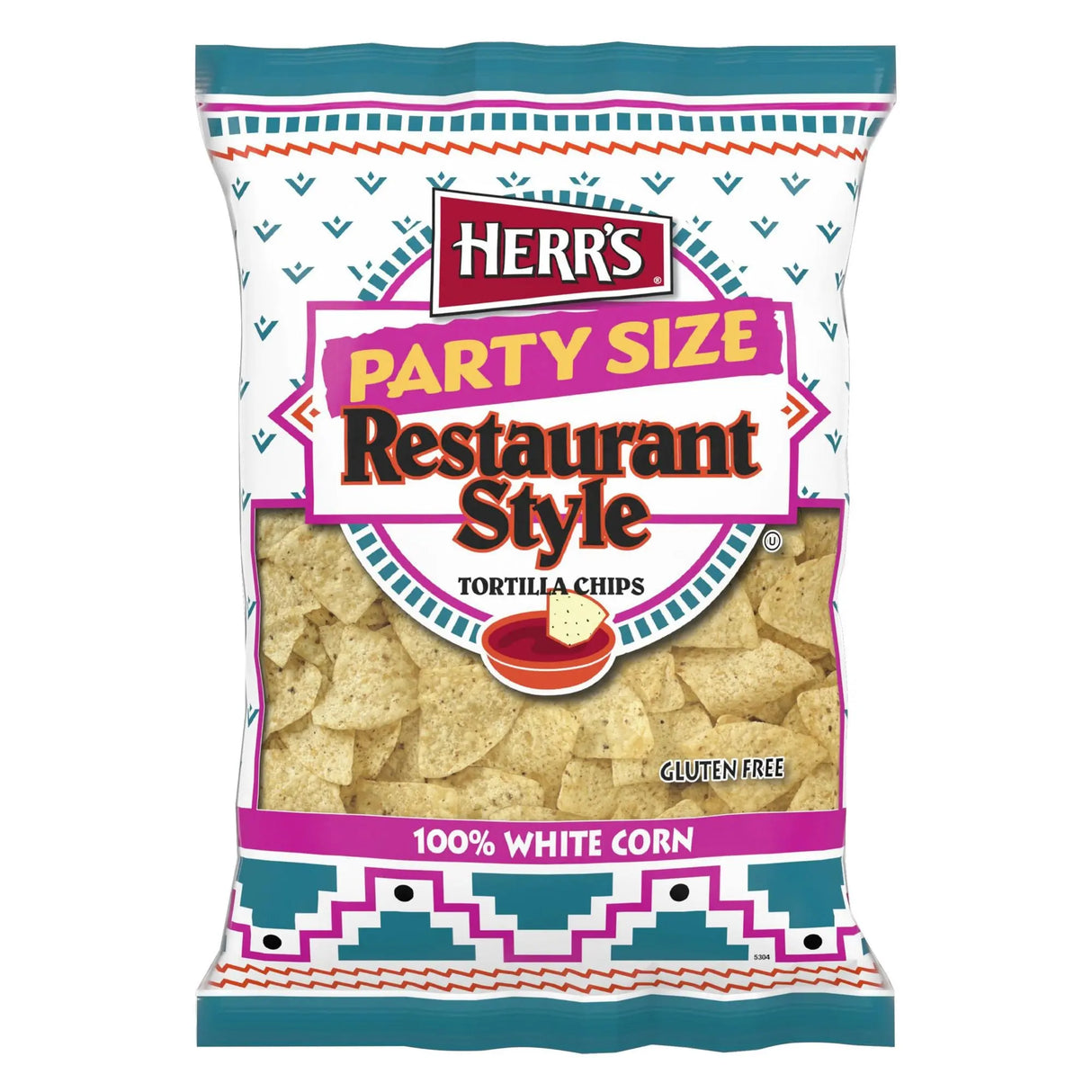 Herr's White Corn Tortilla Chips (17 oz) | Crispy, Lightly Salted Snack Perfection Herr's