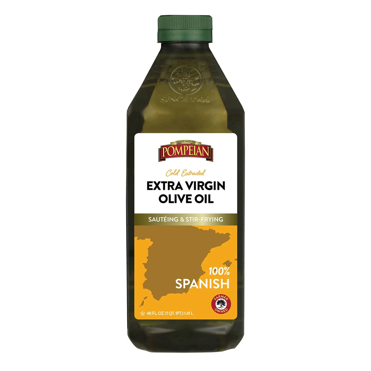 Pompeian 100% Spanish Extra Virgin Olive Oil, 48 oz. Pompeian