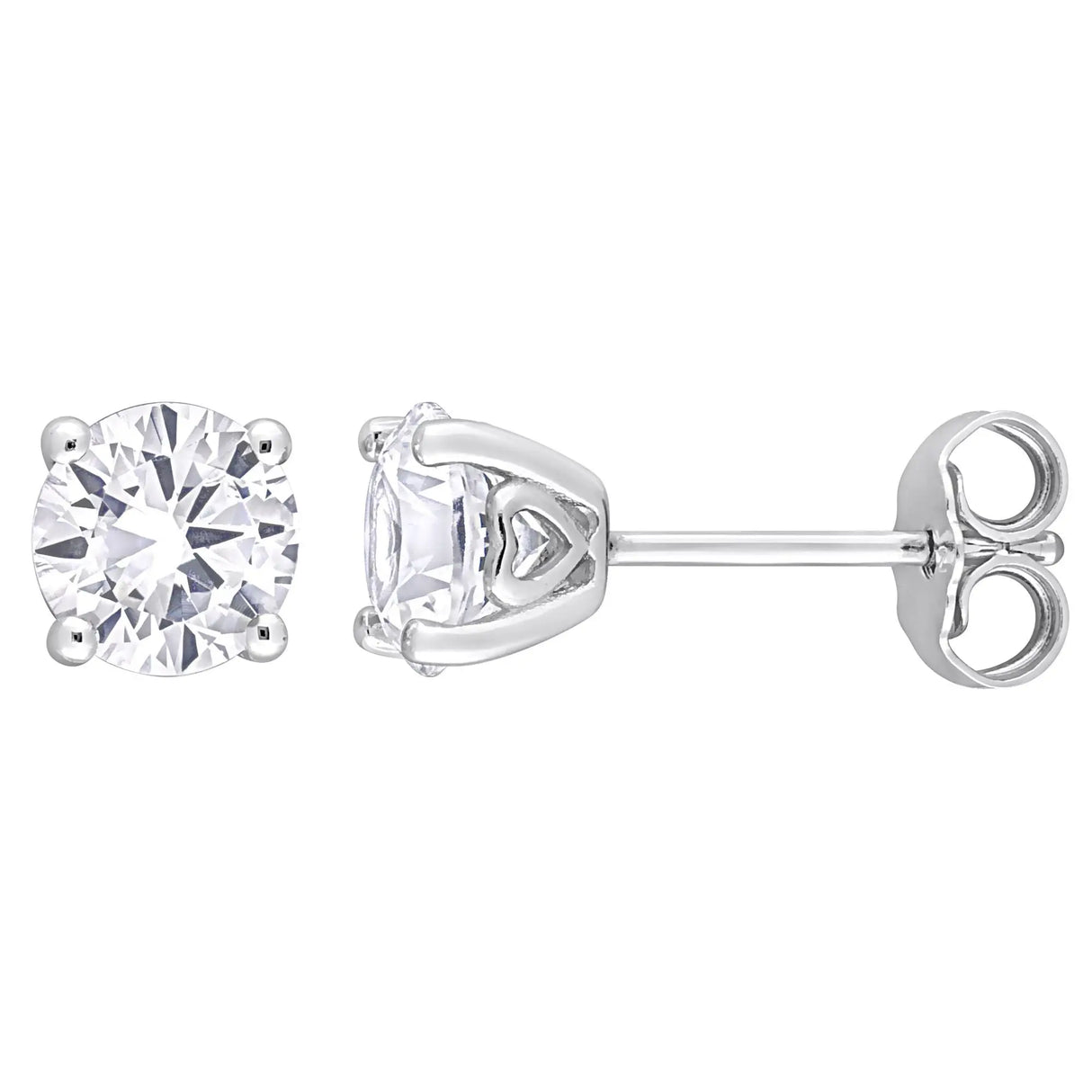 White Topaz Stud Earrings (2 ct t.g.w., Sterling Silver) | Sparkling Everyday Elegance AFS Wholesale Shop