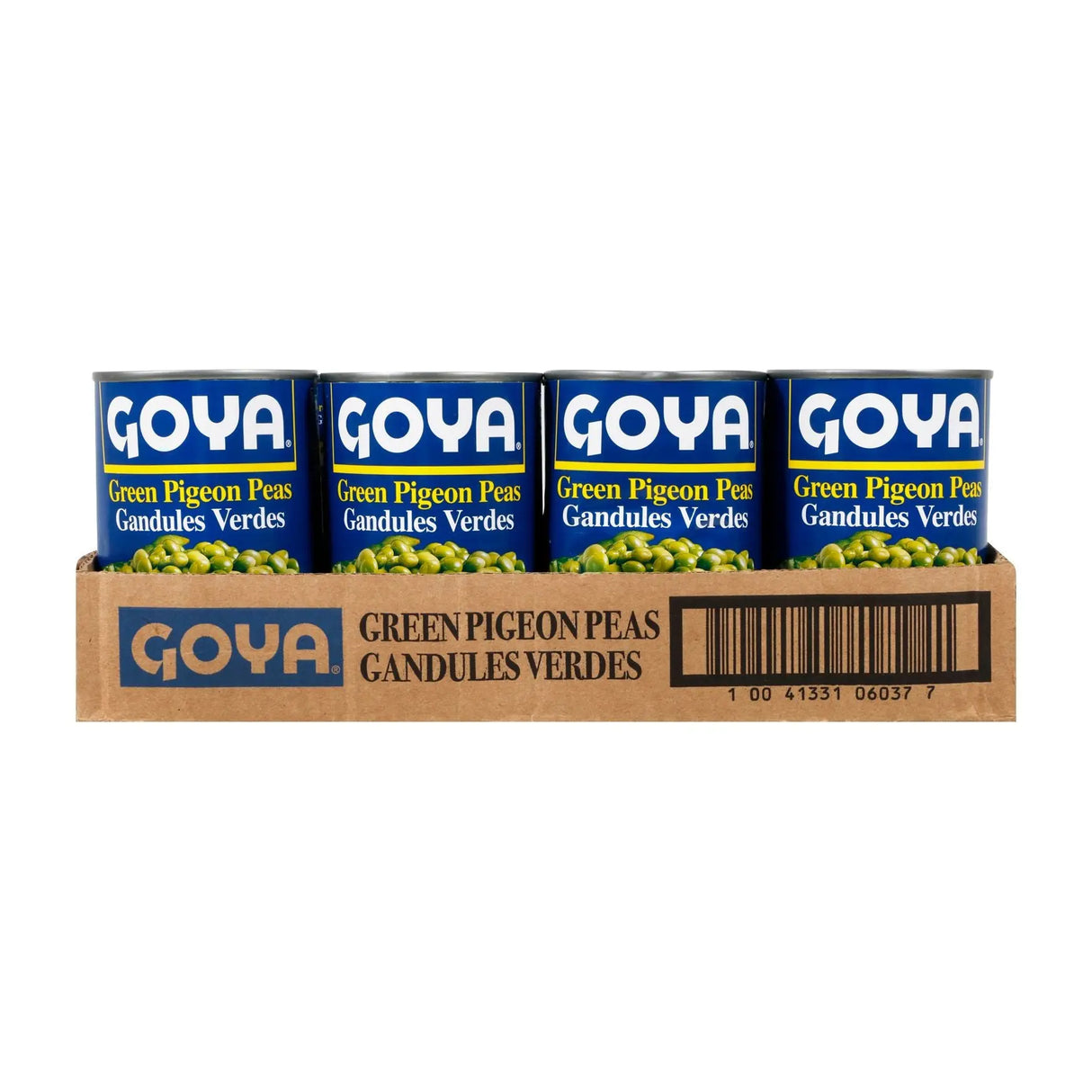 Goya Green Pigeon Peas (8-Pack, 15 oz Each) | Latin-Style Pantry Staple Goya