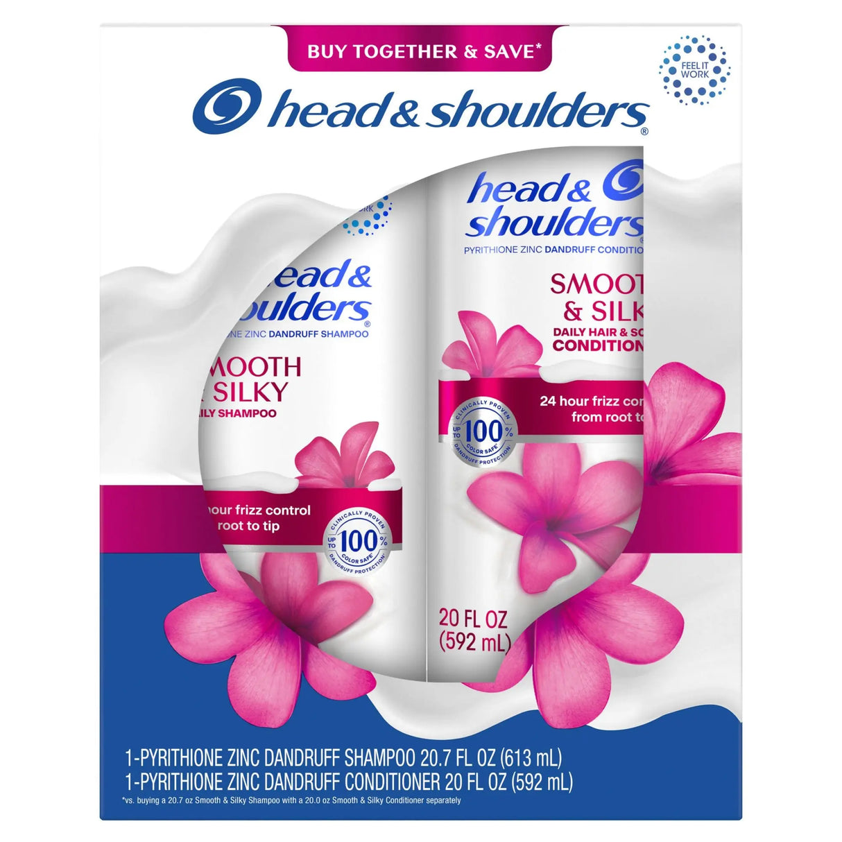 Head & Shoulders Curl & Shine Duo (34 oz.) | Frizz-Control & Bounce Head & Shoulders