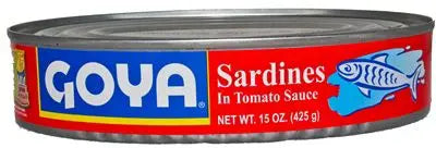 Goya Sardines (3-Pack, 15 oz Each) | Wild-Caught Omega-3 Snack Goya