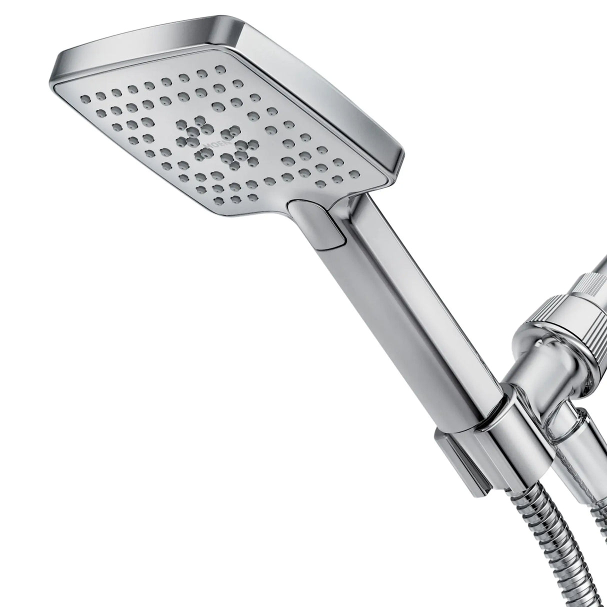 Moen Square Handheld Shower Head | 3-Spray Modern Chrome Design Moen