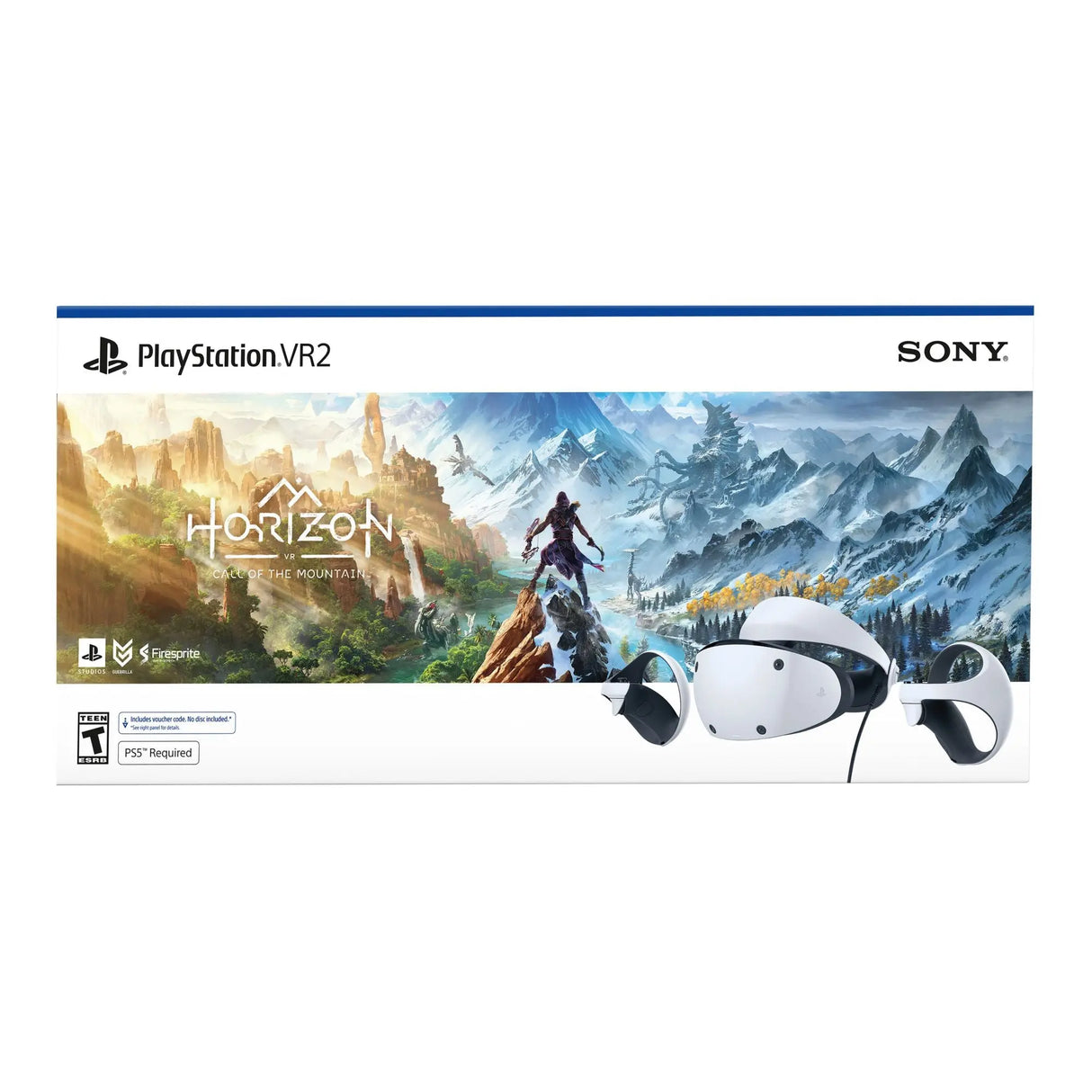 Sony PS VR2 Horizon Bundle | Immersive VR Gaming with Horizon Call of the Mountain Sony
