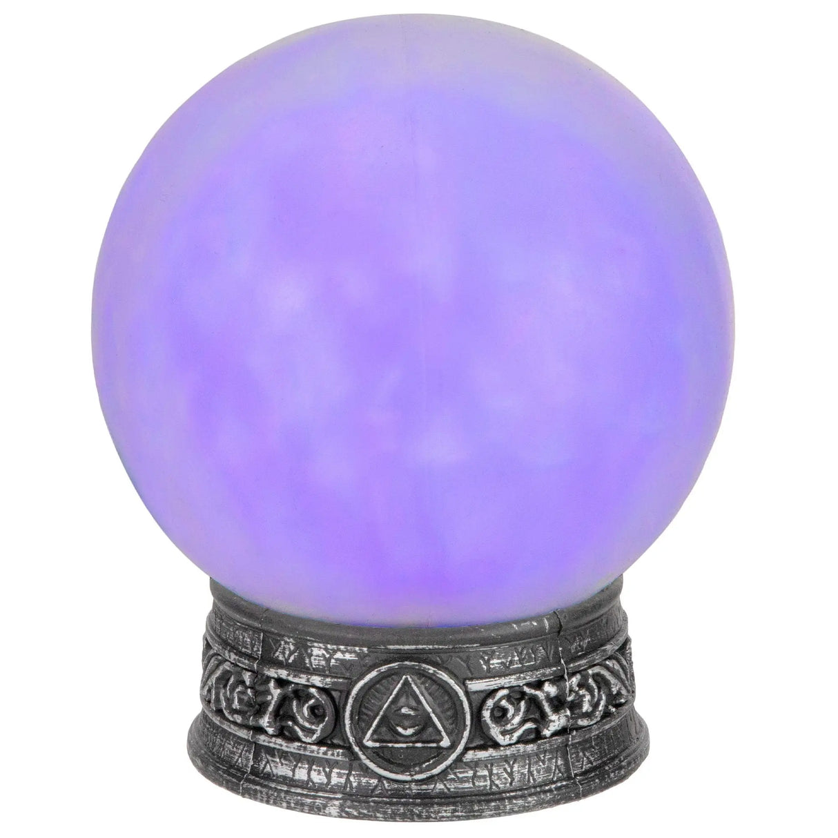 Northlight Mystical LED Crystal Ball (8") | Sound & Light Halloween Decor Northlight