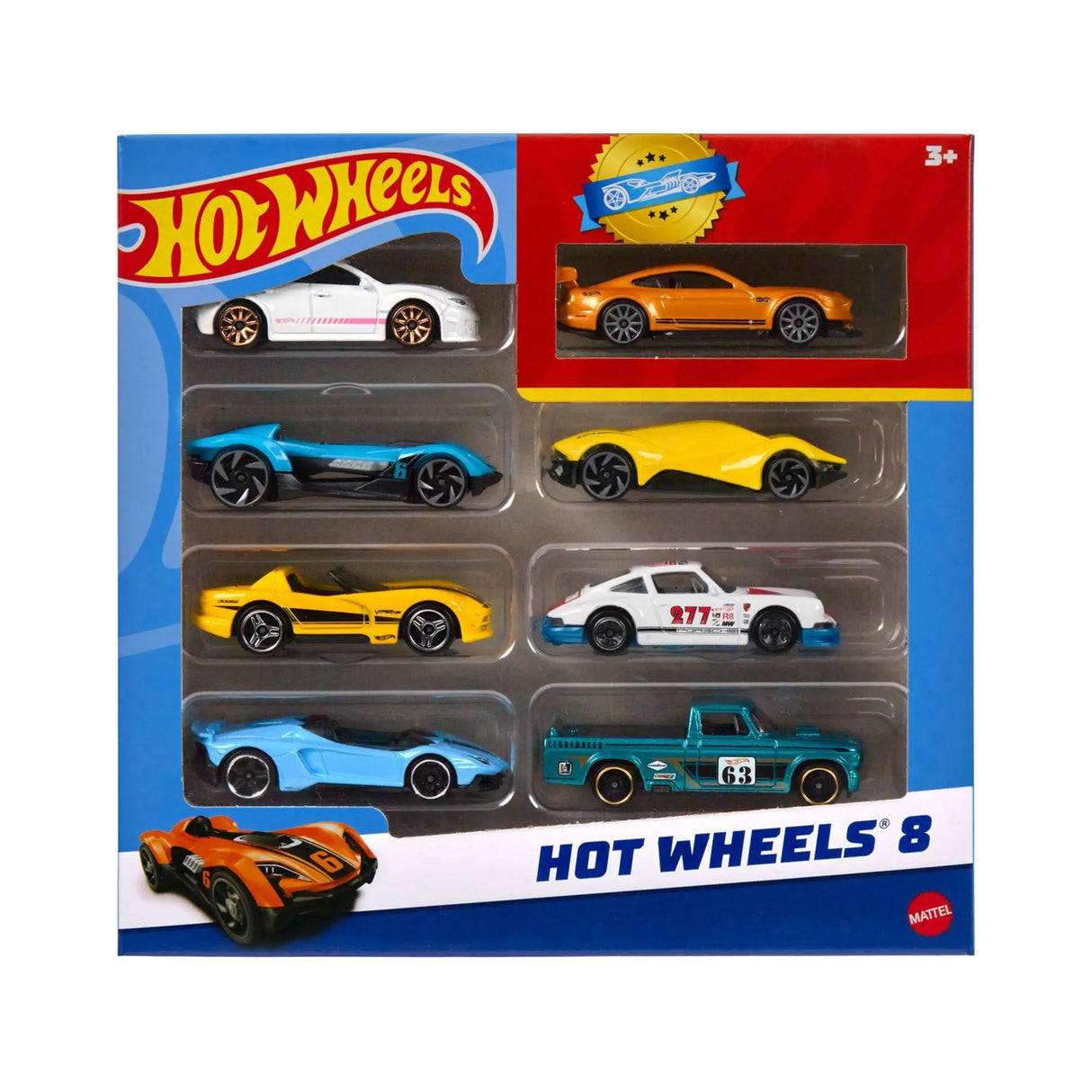 Hot Wheels 8-Pack Cars | Iconic Die-Cast Vehicles for Racing & Collecting Hot Wheels