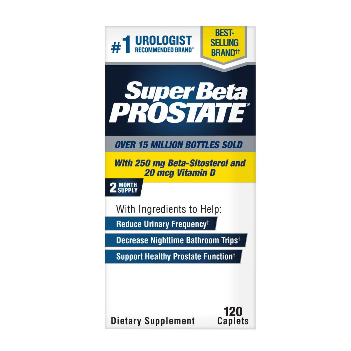 Super Beta Prostate Supplement 120 count