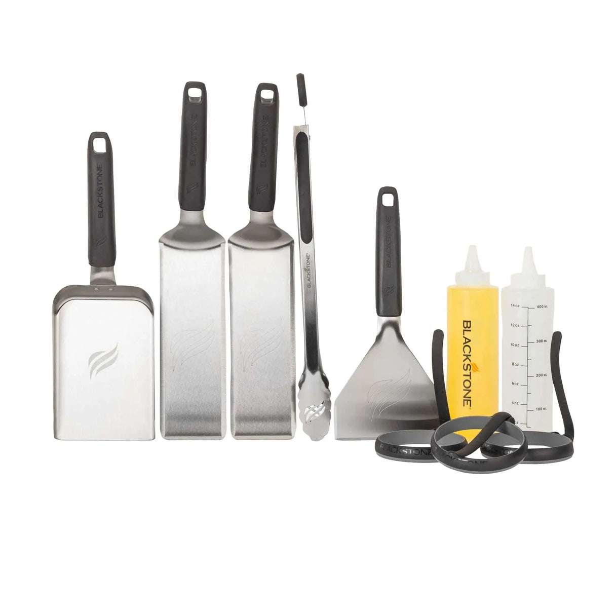 Blackstone Griddle More Tool Kit (10-Piece) | All-in-One Griddle Accessories for Outdoor Cooking Blackstone