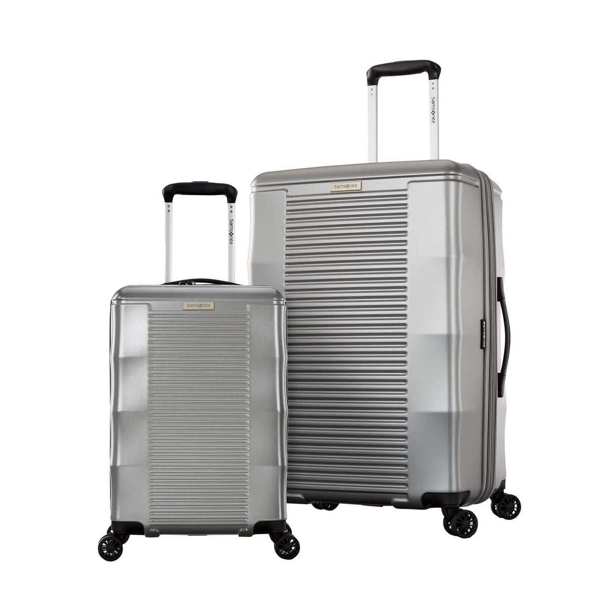 Samsonite Easelite XLT Luggage Set (2-Piece) | Silver Lightweight Durability Samsonite
