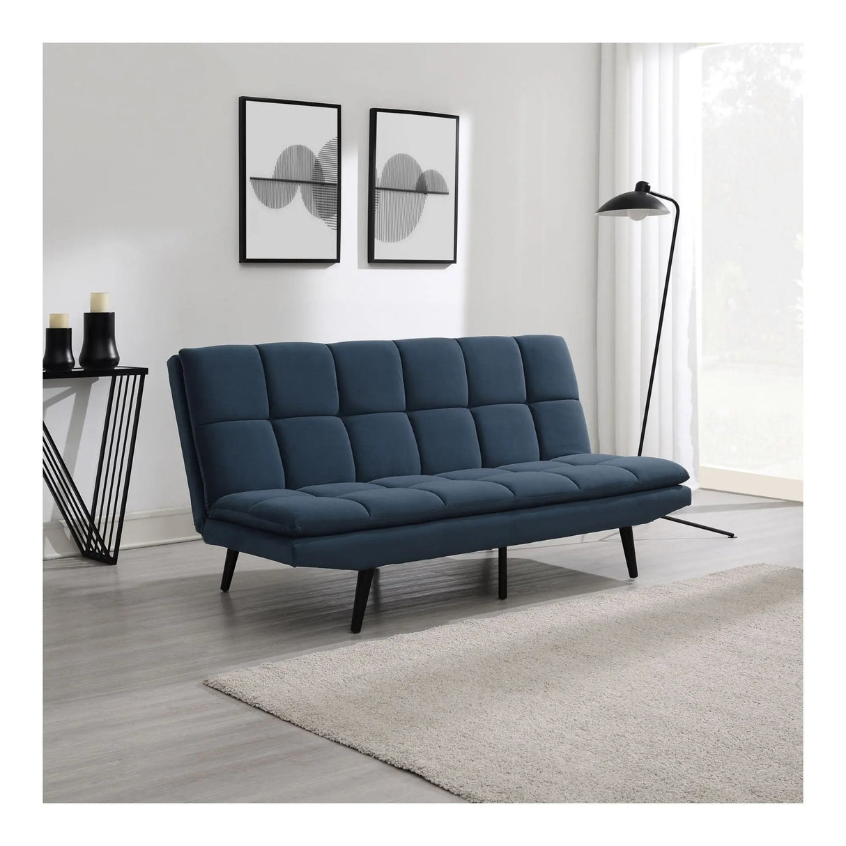 Abbyson Home Jason Convertible Fabric Sofa | Stylish, Functional Seating with Pull-Out Bed Abbyson Home