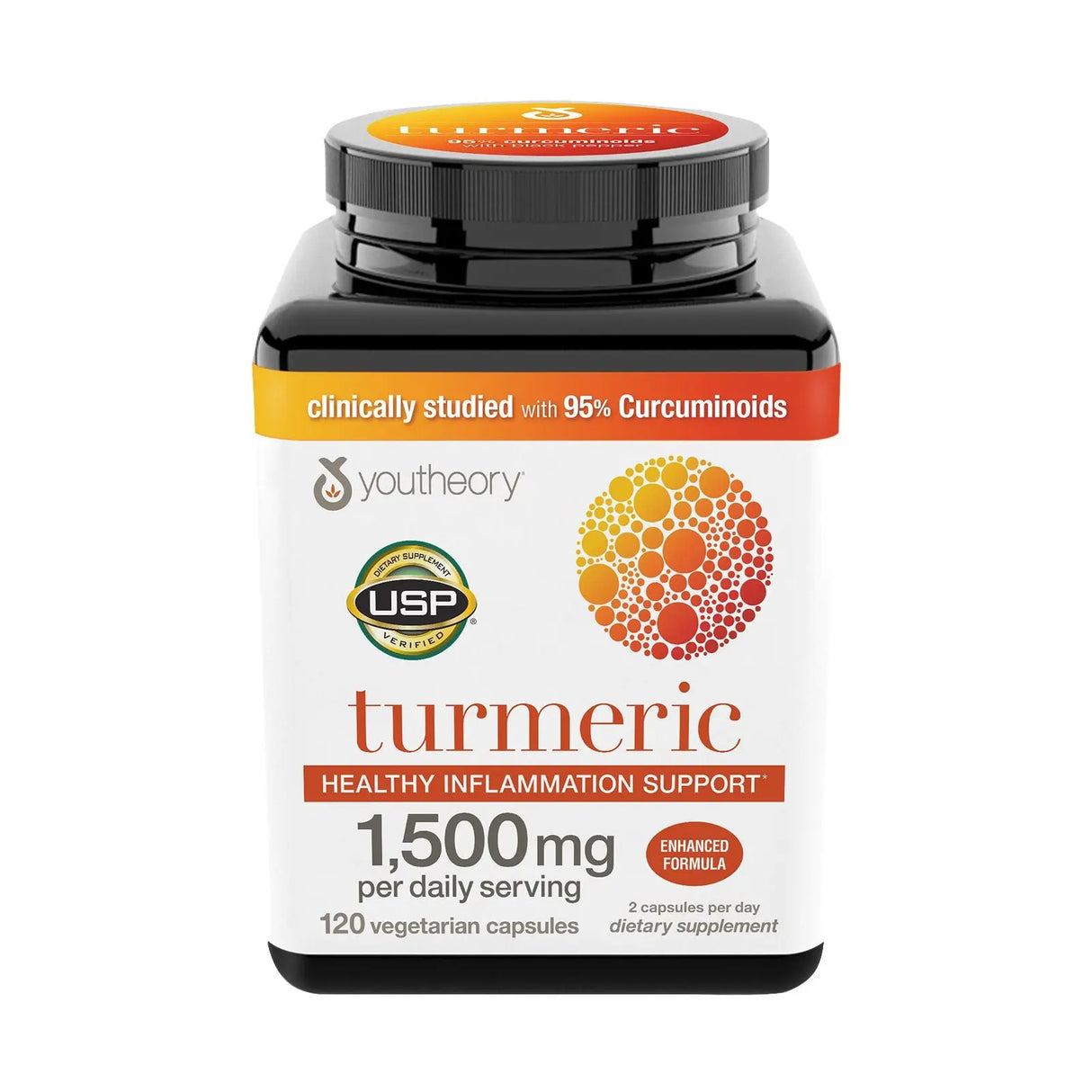 Youtheory Turmeric Enhanced (1500mg, 120 ct) | Joint & Inflammation Support Youtheory