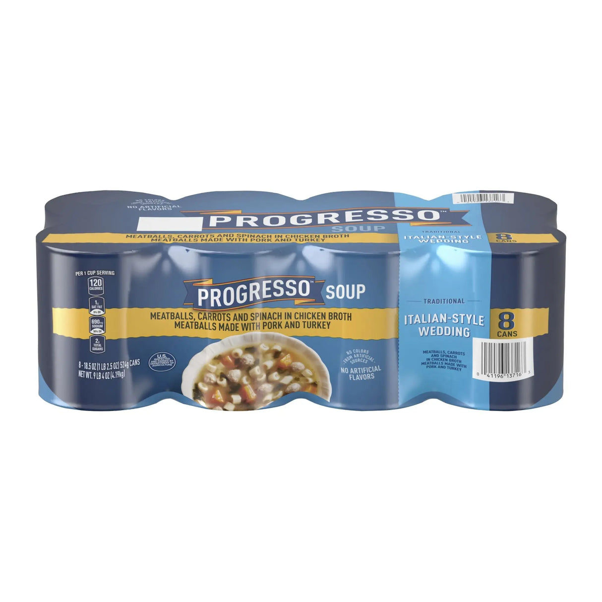Progresso Italian-Style Wedding Soup (8-Pack) | Hearty Homestyle Broth Progresso