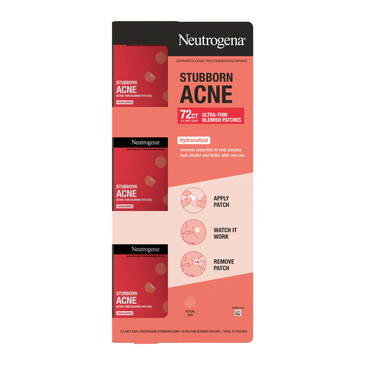 Neutrogena Ultra-Thin Blemish Patches 72 count