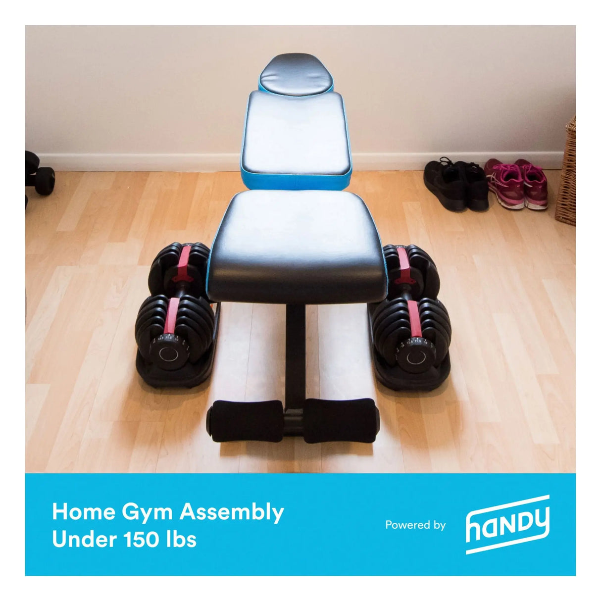 Handy Home Gym Assembly | Professional Setup under 150 lbs Handy