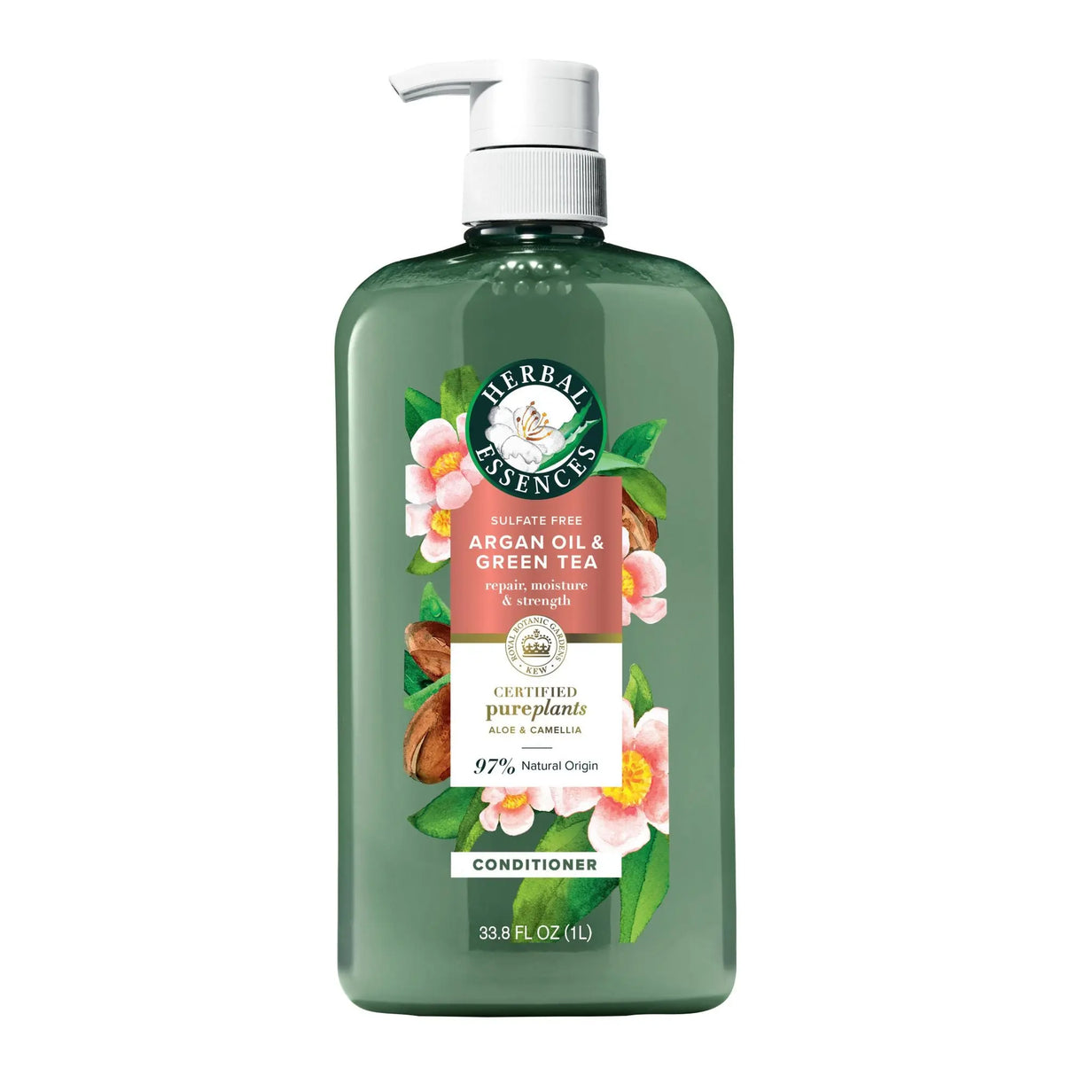 Herbal Essences Conditioner (33.8 oz) | Argan Oil & Green Tea Smooth & Shine Herbal Essences