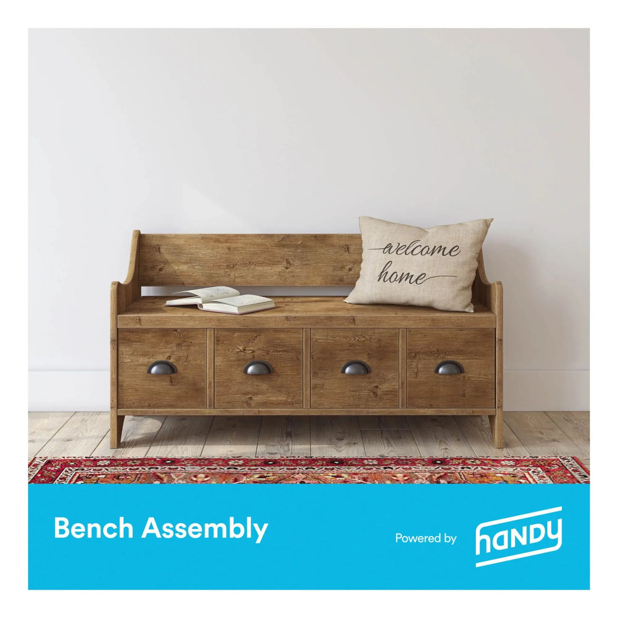 Handy Bench Assembly Kit | Quick Seating Setup Handy