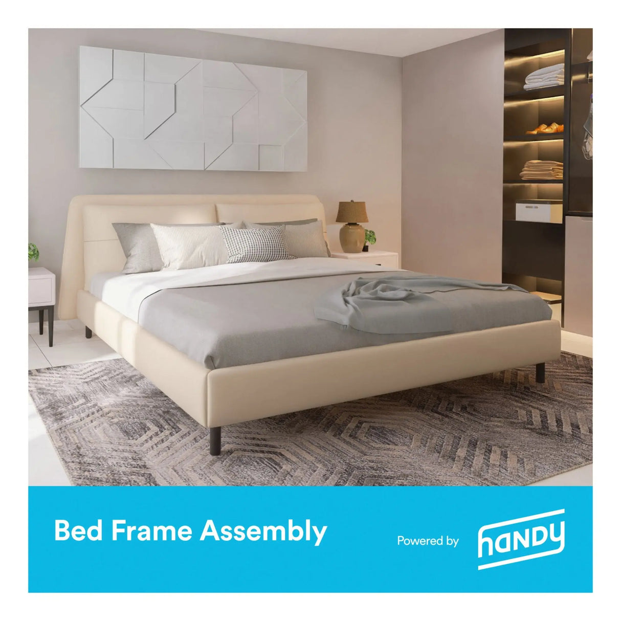 Handy Bed Frame Assembly Kit | Easy DIY Bed Setup Handy