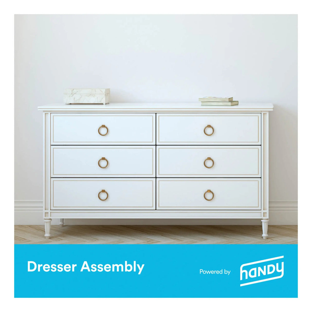 Handy Dresser Assembly Kit | Quick & Robust Storage Setup Handy