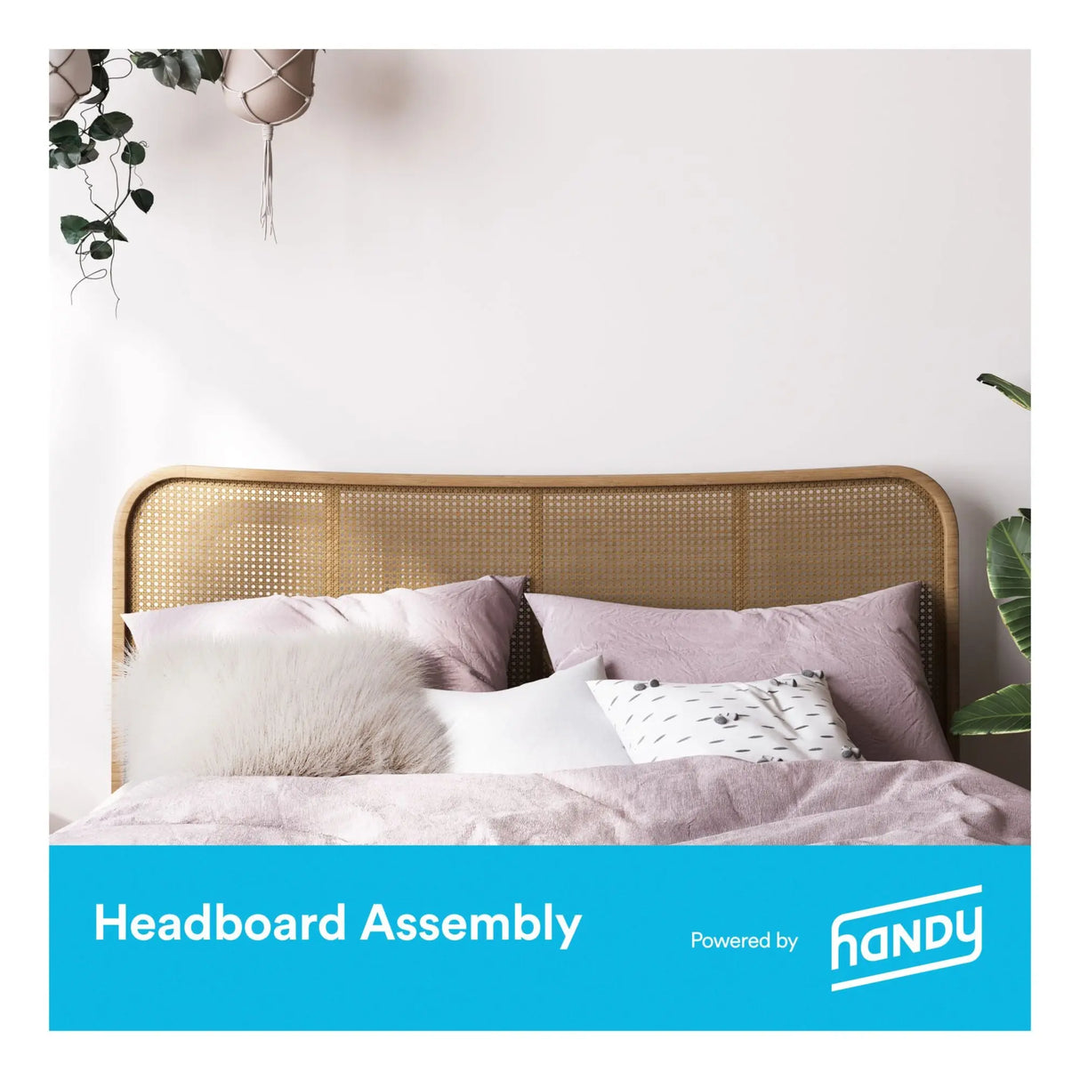 Handy Headboard Assembly Kit | Easy Bed Upgrade Setup Handy