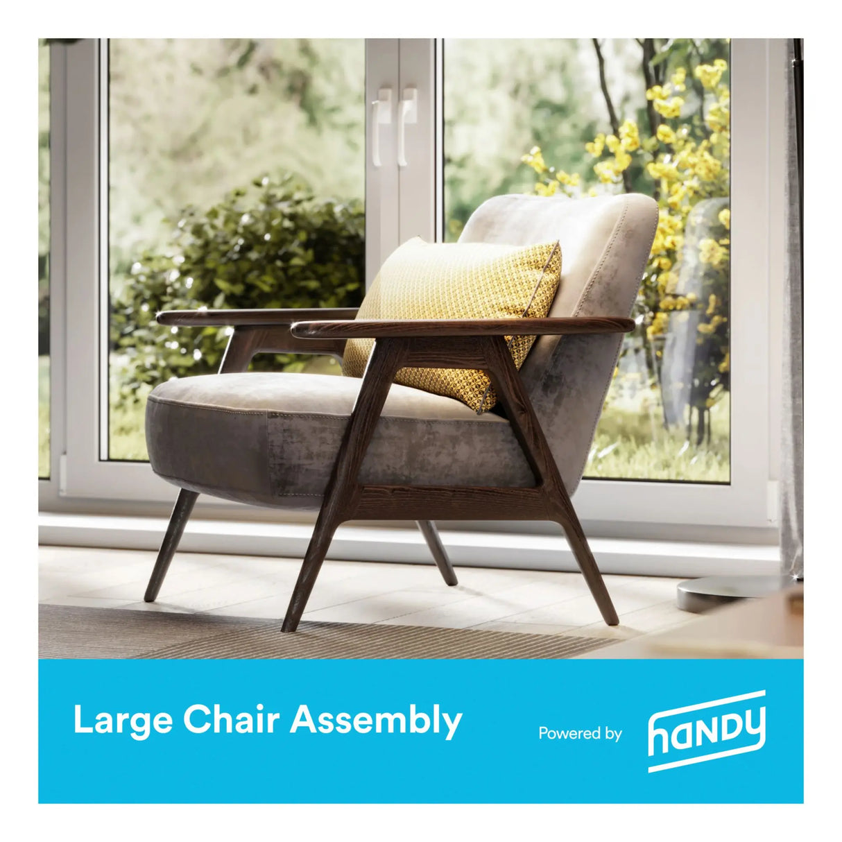 Handy Large Chair Assembly Kit | Quick Oversized Seating Setup Handy