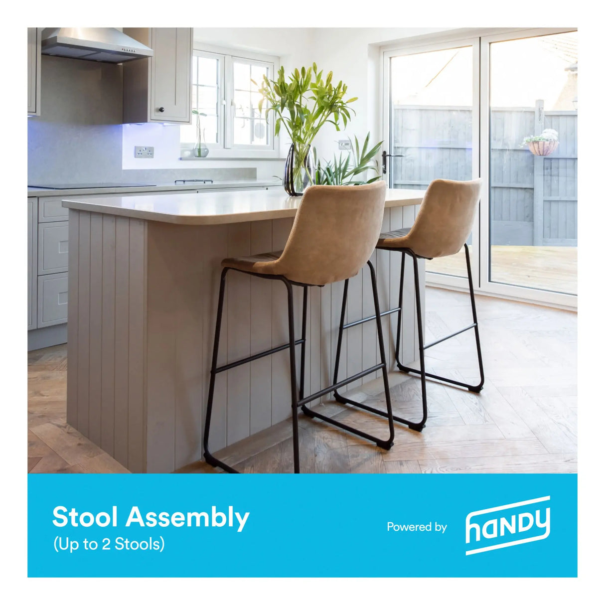 Handy Stool Assembly Kit | Setup for Up to 2 Stools Handy