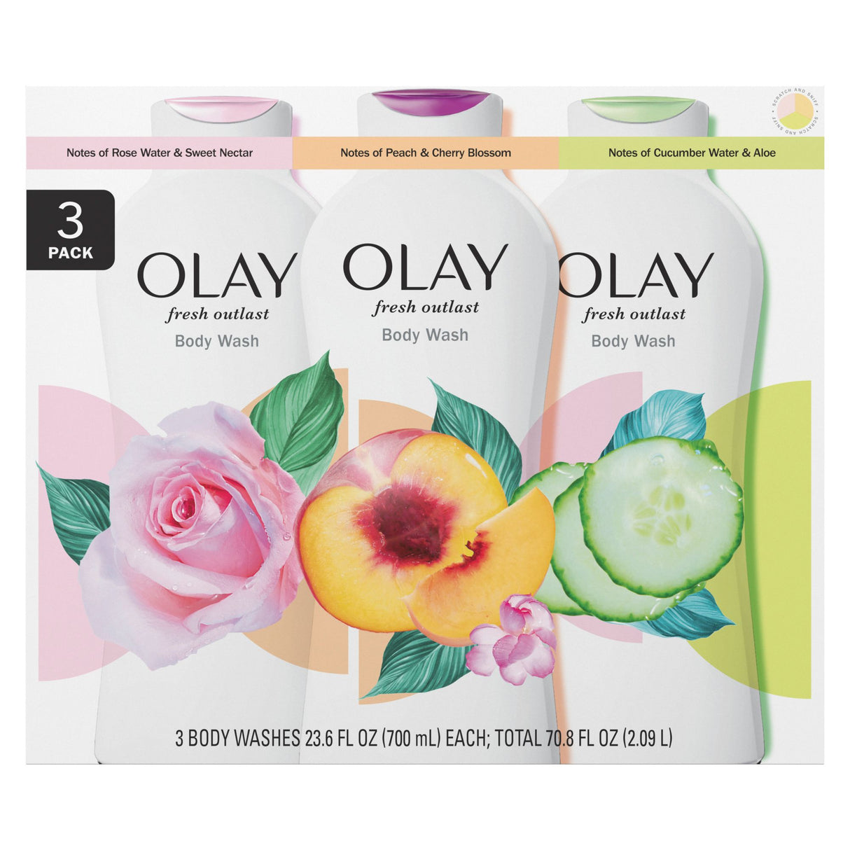 Olay Fresh Outlast Body Wash