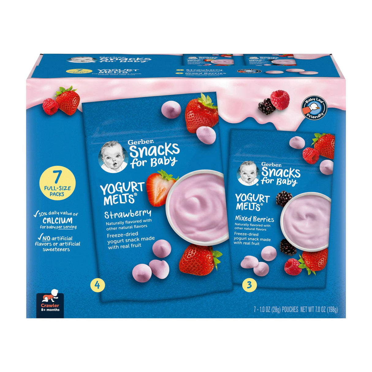 Gerber Baby Yogurt Melts 7-pack