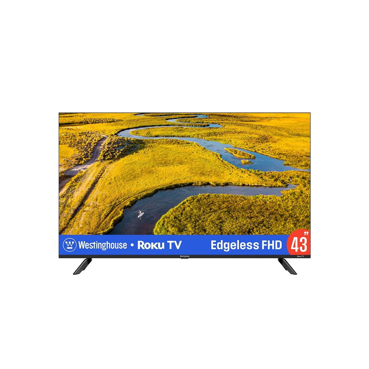 Westinghouse 43" FHD Roku TV | Smart Streaming & Crisp HD with 2-Year Protection Westinghouse