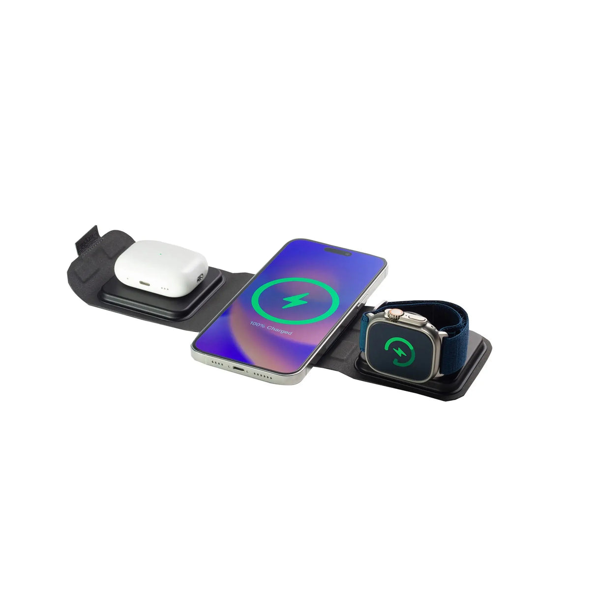 Mophie 3-in-1 MagSafe Travel Charger | All-in-One Apple Dock Mophie