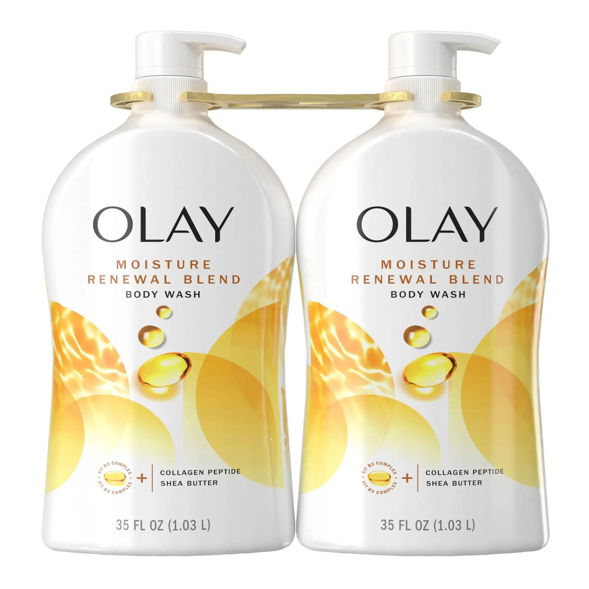Olay Moisture Renewal Body Wash (2-Pack, 35 fl oz) | Deep Hydration & Soft Skin Olay