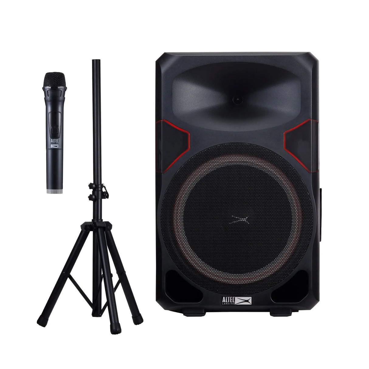 Altec Lansing Sound Rover Pro 650 PA Party Speaker (With Mic & Stand) | Powerful Sound with Festive LED Lights Altec Lansing