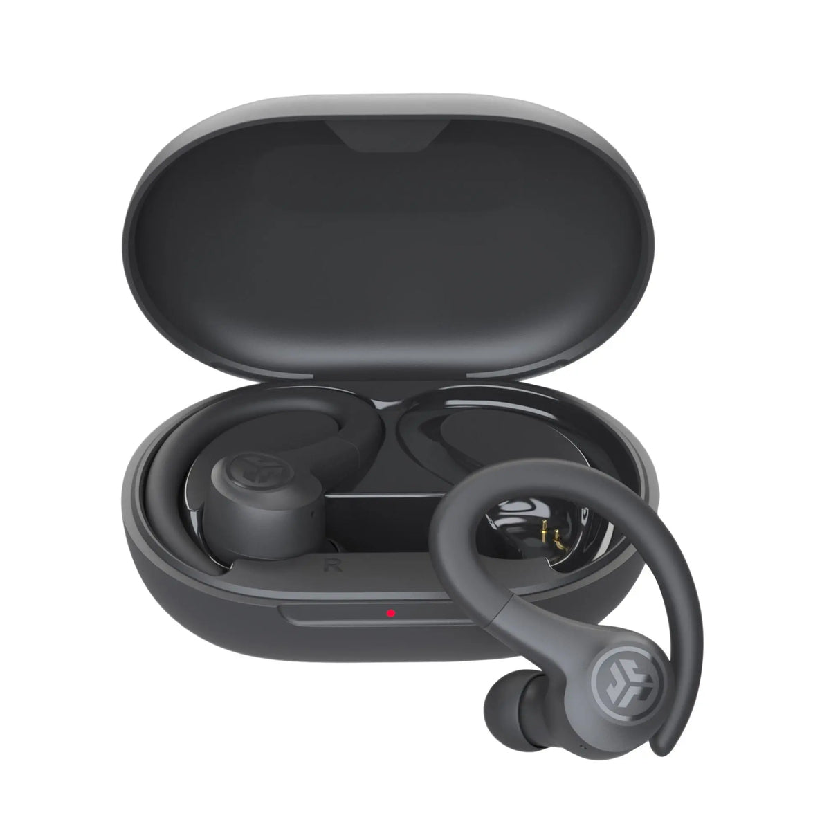 JLab Go Air Sport Earbuds (Graphite) | Secure Waterproof Workout JLab