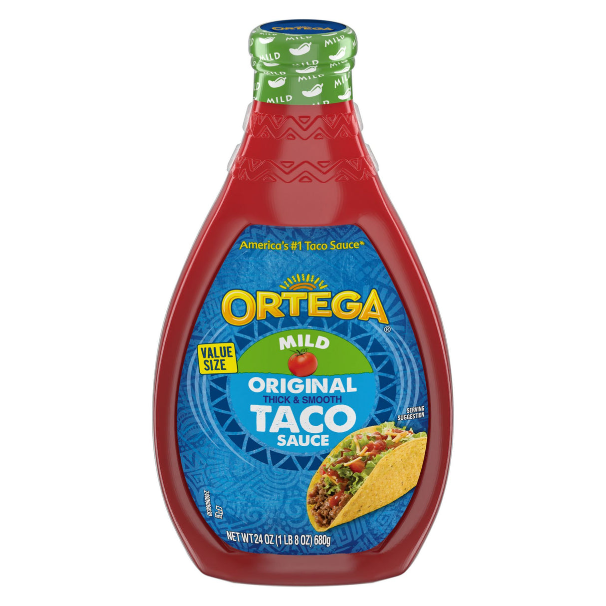 Ortega Original Thick and Smooth Mild Taco Sauce 24 oz