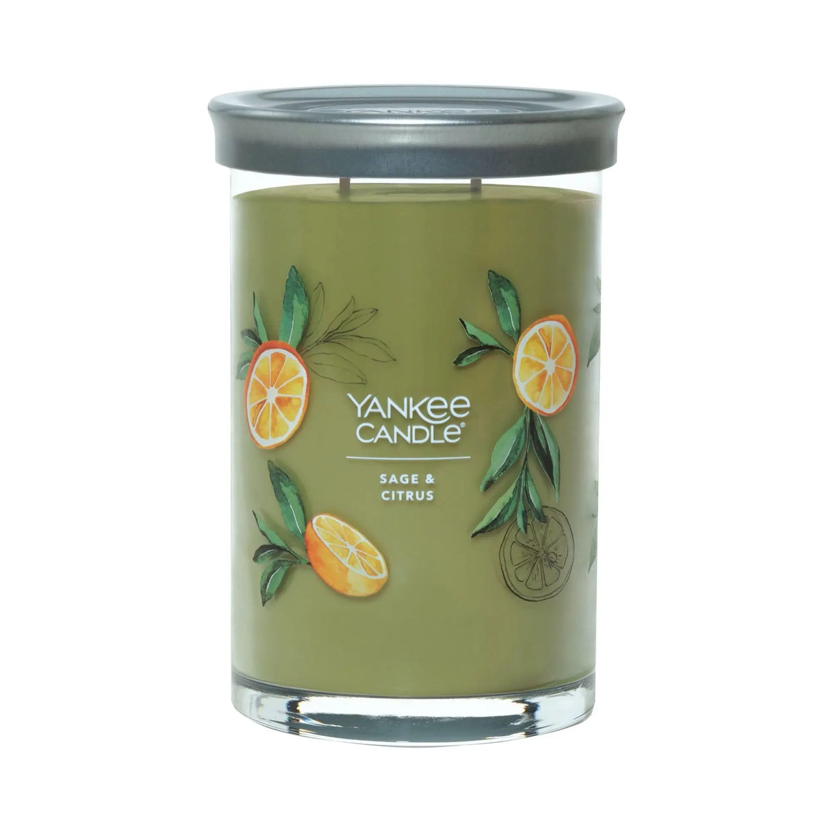 Yankee Candle Sage & Citrus Tumbler (Large) | Herbal & Zesty Home Fragrance Yankee Candle