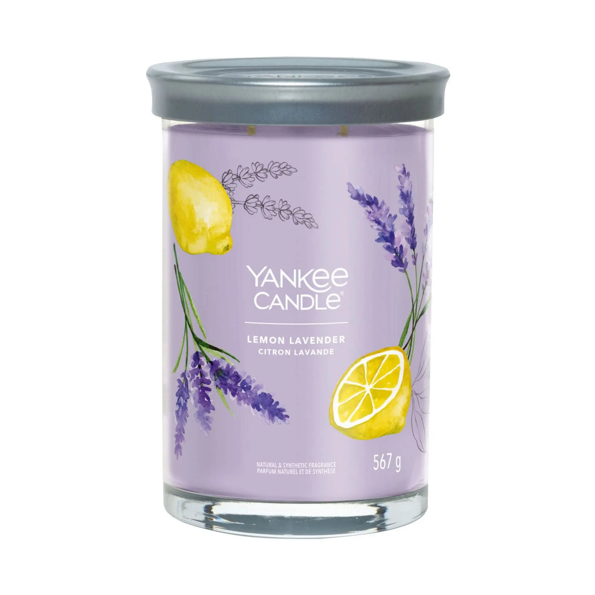 Yankee Candle Lemon Lavender Tumbler (Large) | Fresh Floral & Citrus Home Fragrance Yankee Candle