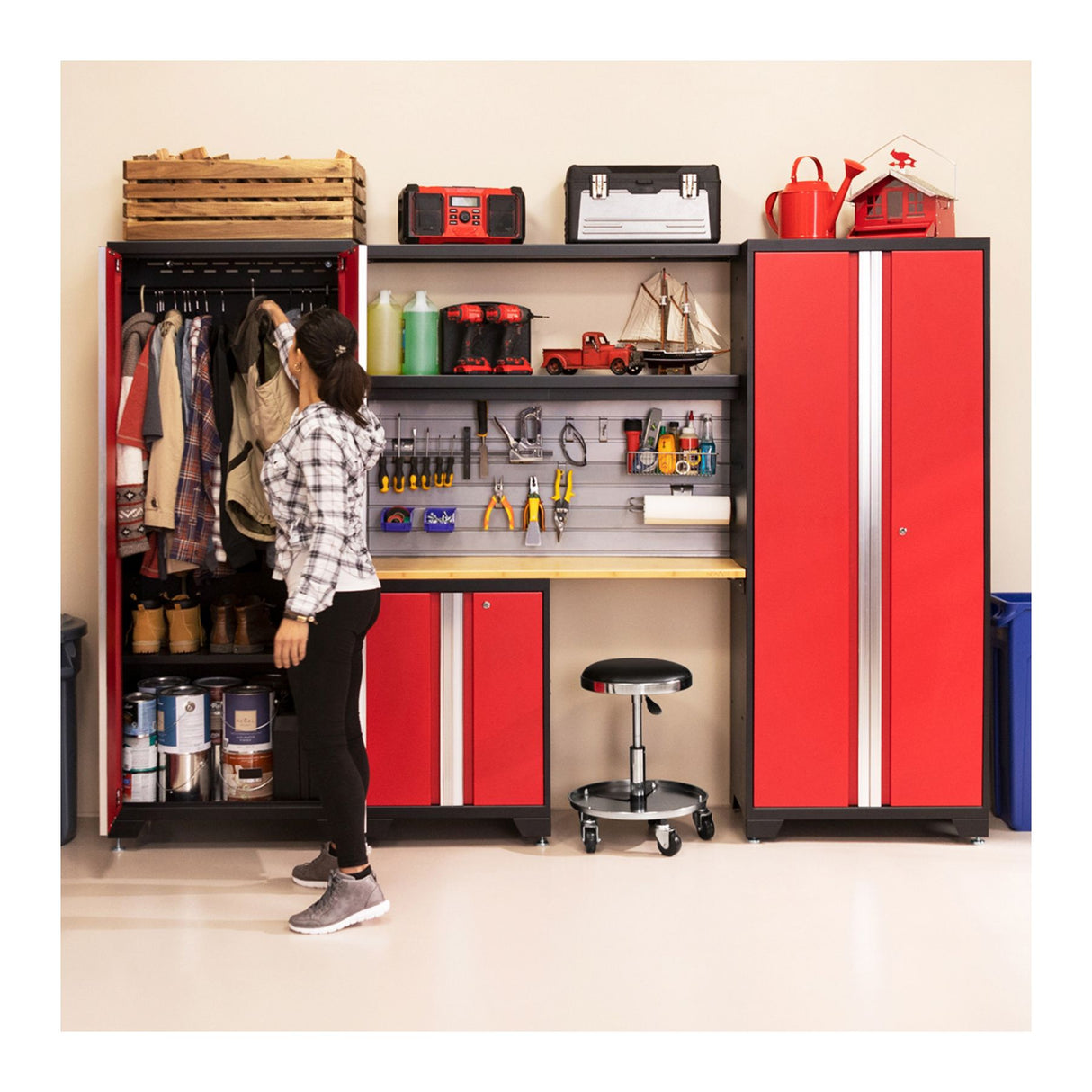 NewAge Bold Series 7-Pc Garage Cabinet Set